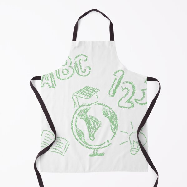 Item preview, Back to School – Education Doodle ABC Globe Books & Light Bulb designed and sold by Eshopss.