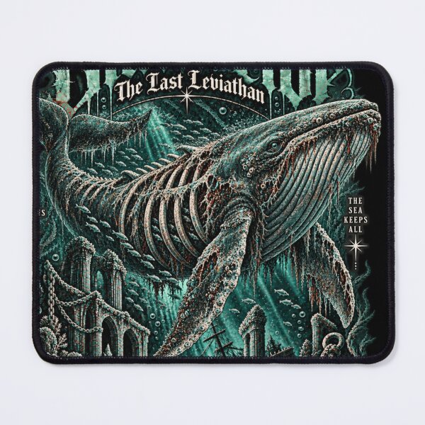 Item preview, The Last Leviathan Undead Whale designed and sold by Ashen Threads Studio.