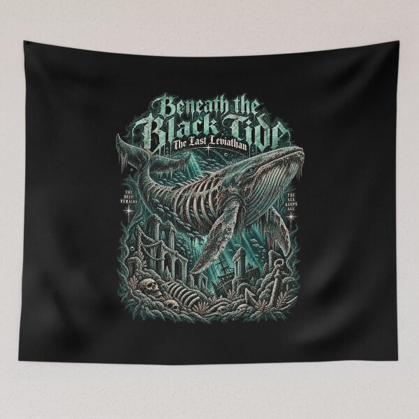 Item preview, The Last Leviathan Undead Whale designed and sold by Ashen Threads Studio.