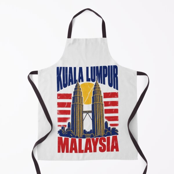 Item preview, Kuala Lumpur Malaysia Twin Towers Retro Simple Design designed and sold by Yellowriversss.