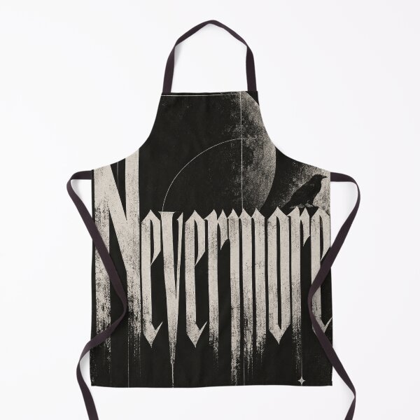 Item preview, Nevermore – Minimalist Gothic Typography & Raven Grunge Art designed and sold by MetaModel Editions.