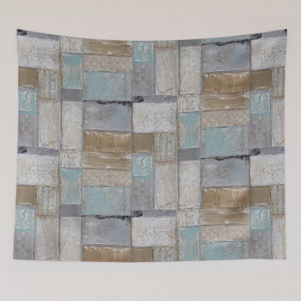 Item preview, Textured Abstract Patchwork 7 designed and sold by Jean Plout.