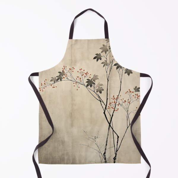 Item preview, Wabi sabi and japandi inspired autumn leaves designed and sold by filigreedigital.