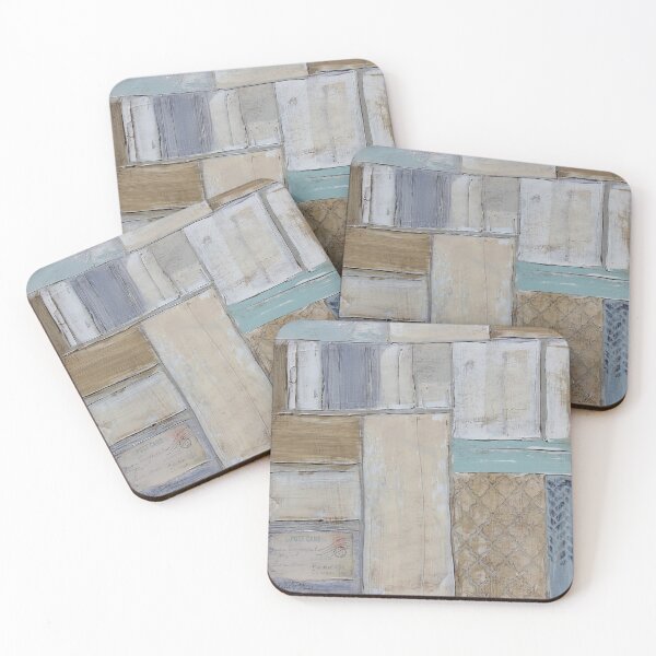 Item preview, Textured Abstract Patchwork 6 designed and sold by Jean Plout.