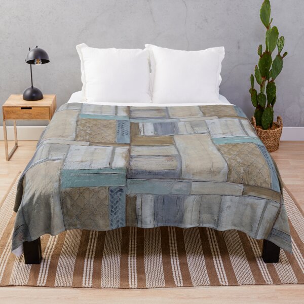Item preview, Textured Abstract Patchwork 6 designed and sold by Jean Plout.