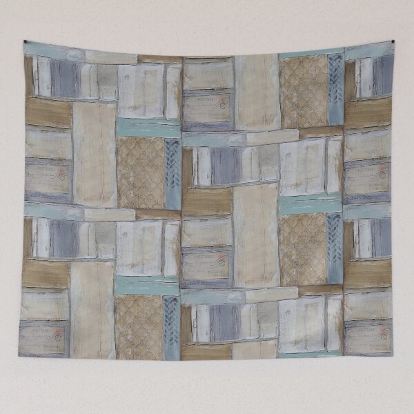 Item preview, Textured Abstract Patchwork 6 designed and sold by Jean Plout.