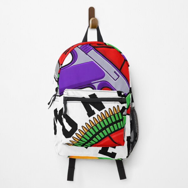 Item preview, Guns and Grenade Retro Streetwear Circle Graphic designed and sold by jvrgraphs.