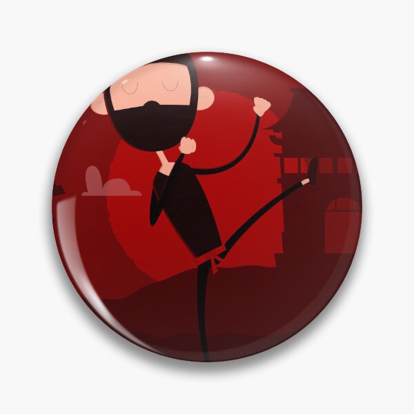 Item preview, Stealth Ninja High Kick Silhouette Red Sunset Vector designed and sold by PIXeez⭐️⭐️⭐️⭐️⭐️.