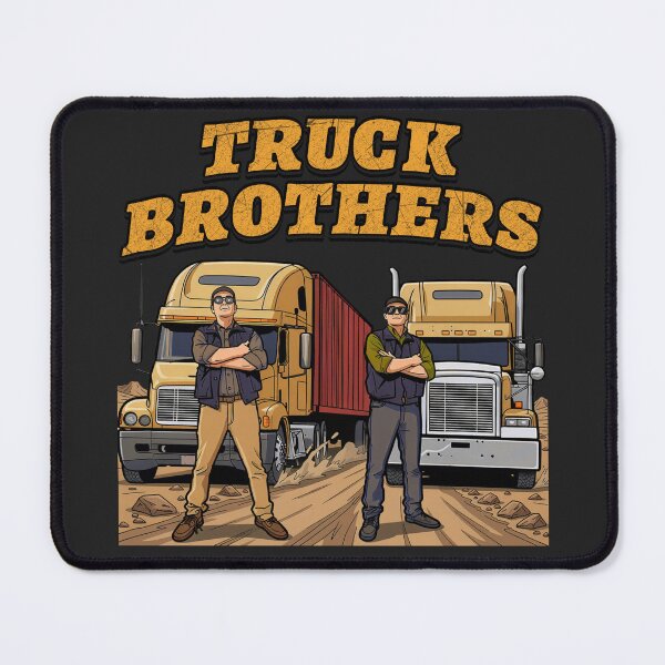 Item preview, Truck Brothers Trucker Life & Brotherhood Design designed and sold by Operator Style Wear.
