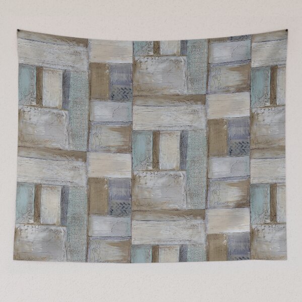 Item preview, Textured Abstract Patchwork 5 designed and sold by Jean Plout.