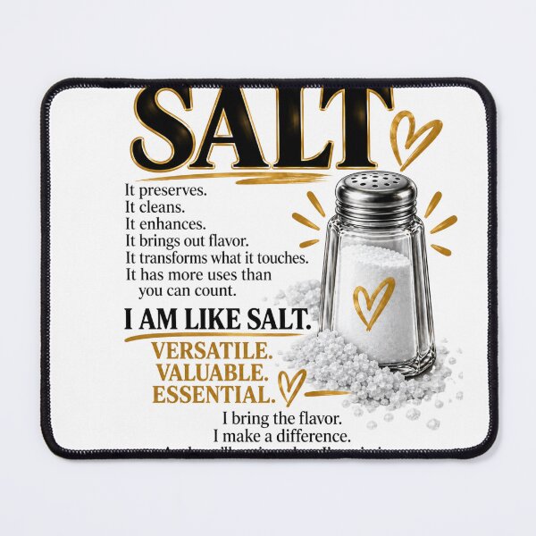 Item preview, I Am Like Salt designed and sold by BlessedKaren.