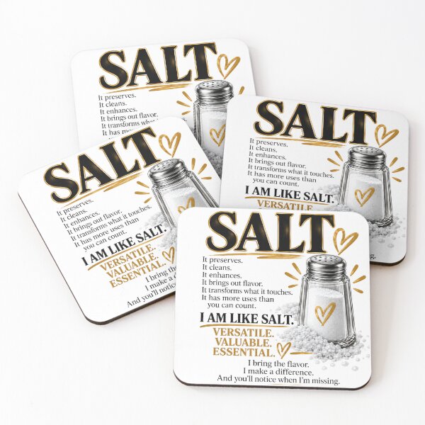Item preview, I Am Like Salt designed and sold by BlessedKaren.