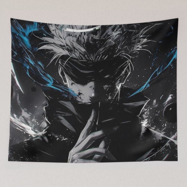 Item preview, Gojo Satoru Blue Energy Halo – Jujutsu Kaisen Dark Art designed and sold by frantuliuss.