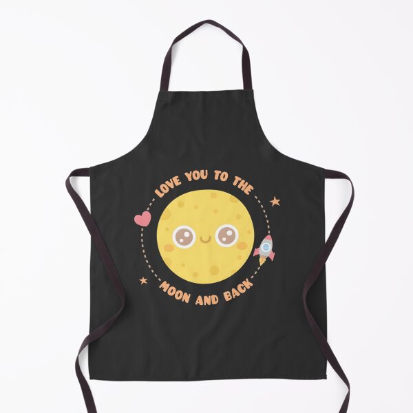Item preview, Love You To The Moon And Back with Moon and Rocket Illustration designed and sold by YOJAN1501.