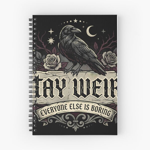 Artikelvorschau, Raven Stay Weird entworfen und verkauft von UncomfortablySpecific.