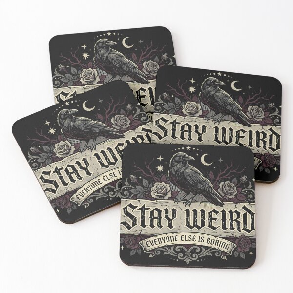 Artikelvorschau, Raven Stay Weird entworfen und verkauft von UncomfortablySpecific.