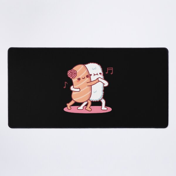 Item preview, Funny Salmon Sushi and Rice Dancing Tango Cute Food Illustration designed and sold by YOJAN1501.