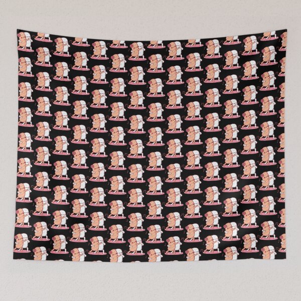 Item preview, Funny Salmon Sushi and Rice Dancing Tango Cute Food Illustration designed and sold by YOJAN1501.