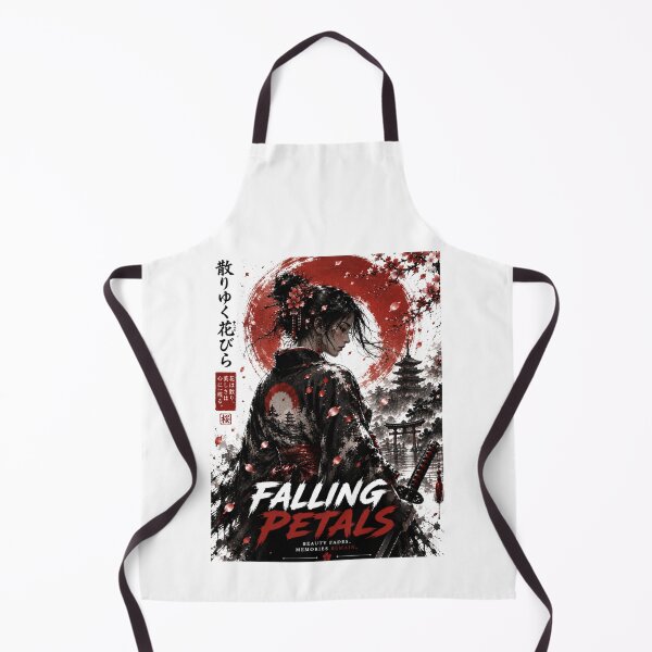 Item preview, Falling Petals – Japanese Samurai Beauty designed and sold by Onviton.