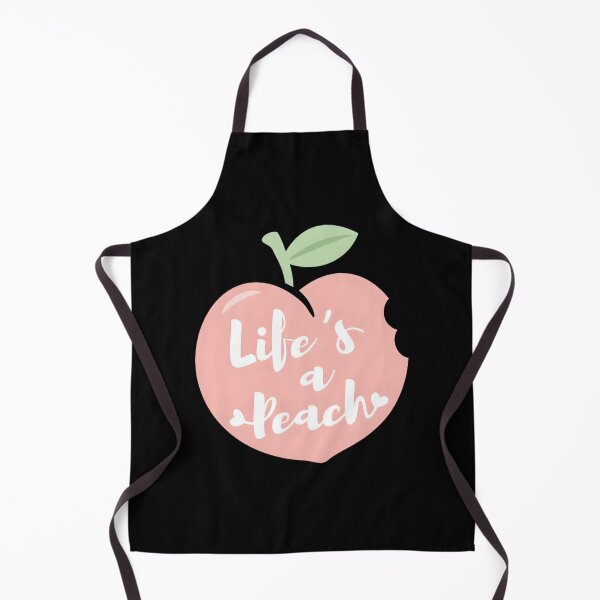 Item preview, Life's a Peach Inspirational Quote Design for Positive Vibes and Motivation designed and sold by YOJAN1501.