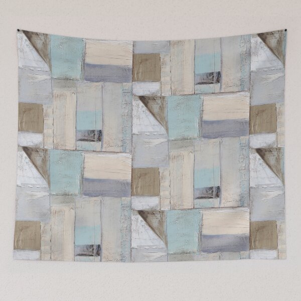 Item preview, Textured Abstract Patchwork 2 designed and sold by Jean Plout.