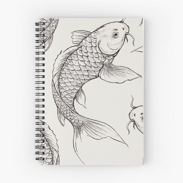 Item preview, Cloud Dancer white Koi Carp  designed and sold by Anne Londez Studio.