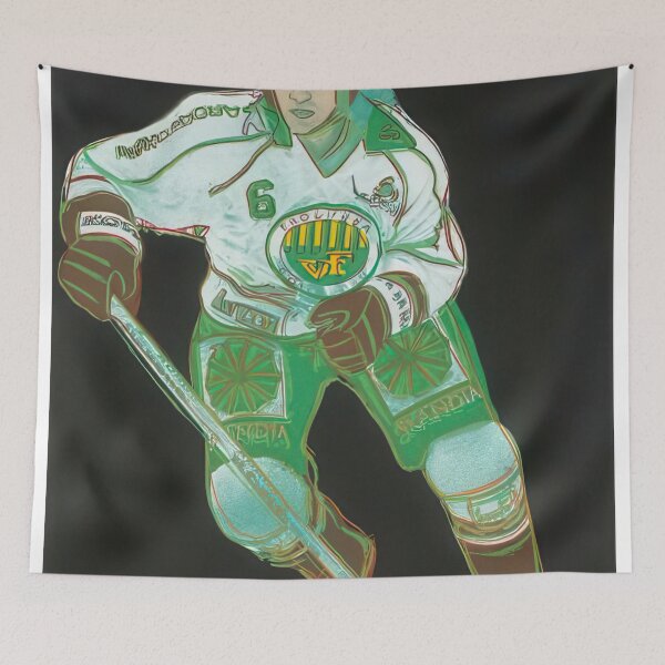 Item preview, Frolunda Hockey Player (F. & S. II.366) - Print by Andy Warhol designed and sold by stevengrossman.