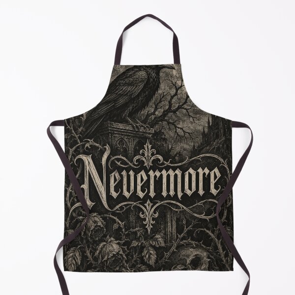 Item preview, Nevermore – Victorian Gothic Raven & Moon Engraving designed and sold by MetaModel Editions.