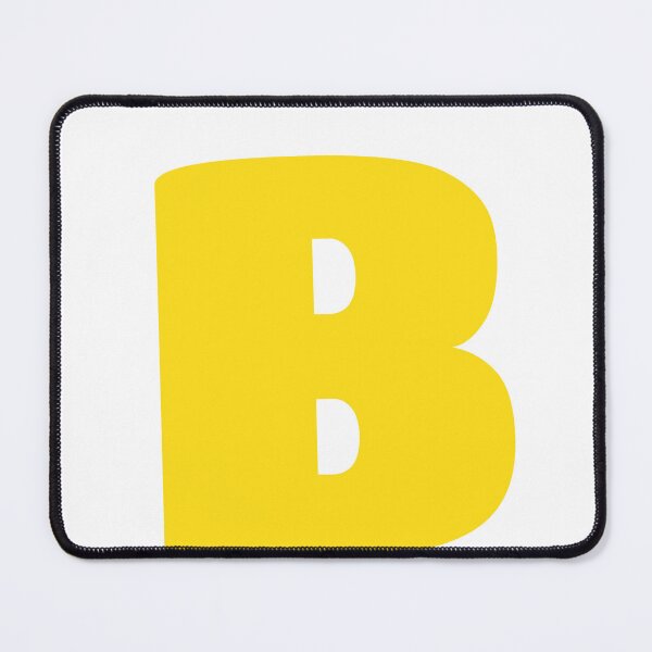 Item preview, Halloween Yellow Letter B Initial designed and sold by remoteart.