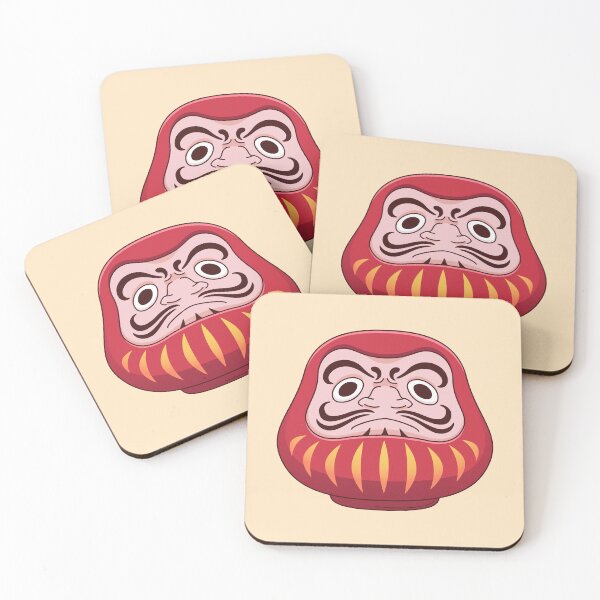 Item preview, Red Japanese Daruma Doll Good Luck Charm Vector designed and sold by PIXeez⭐️⭐️⭐️⭐️⭐️.