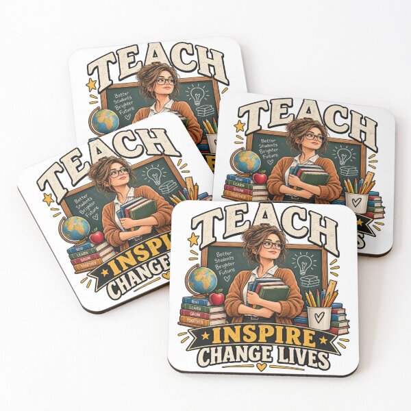 Item preview, Teach Inspire Change Lives Teacher T-Shirt designed and sold by Amyay.