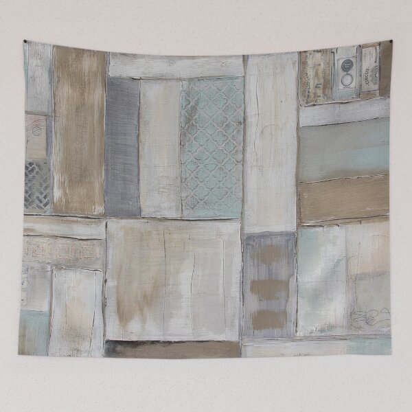 Item preview, Textured Abstract Patchwork 10 designed and sold by Jean Plout.