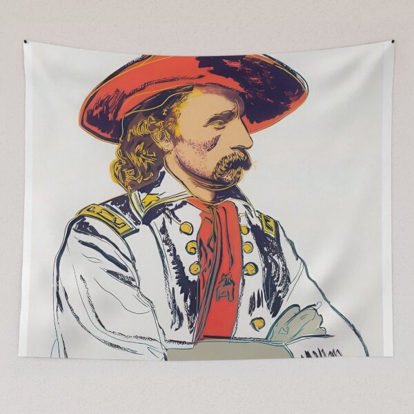 Item preview, General Custer (F. & S. II.379) - Print by Andy Warhol designed and sold by stevengrossman.