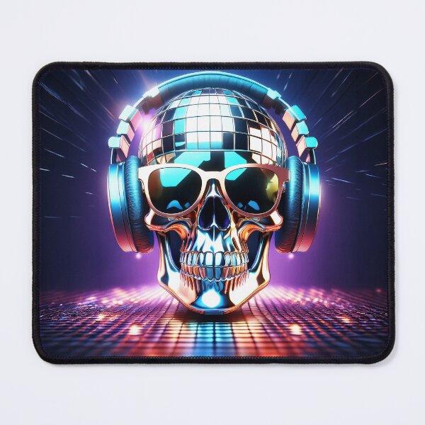 Item preview, Cool Disco Ball Skull designed and sold by Raw-Margins.