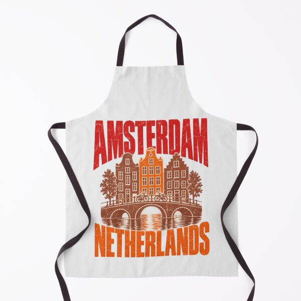 Item preview, Amsterdam Netherlands Canal Houses Bridge Vintage designed and sold by Yellowriversss.