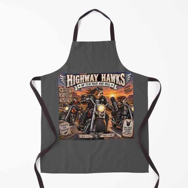 Item preview, Highway Hawks Born to Fly Chose to Ride designed and sold by Hornace88studio.