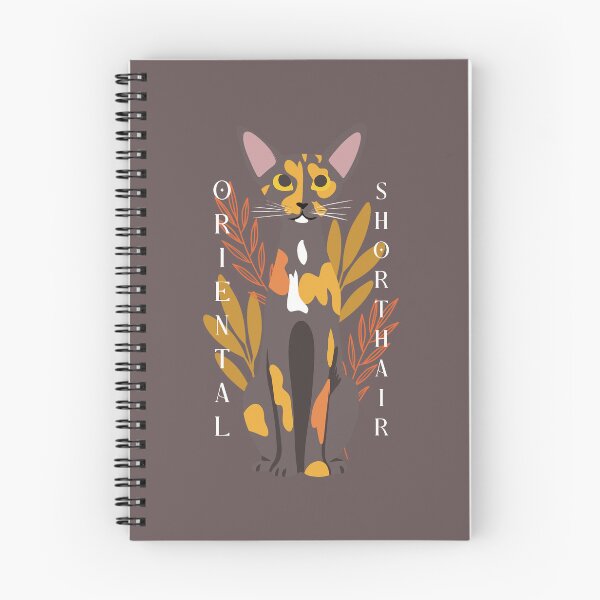 Item preview, Gato oriental de pelo corto color carey designed and sold by IvysCreativityHouse.