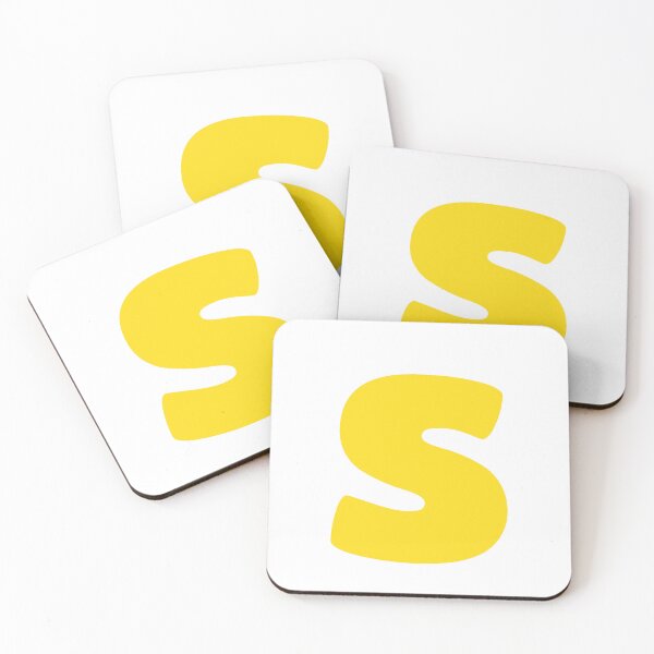 Item preview, Halloween Yellow Letter S Initial designed and sold by remoteart.