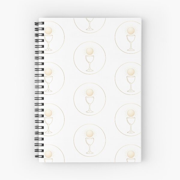 Item preview, Chalice and Host First Communion Gold Design designed and sold by MantoSagrado.