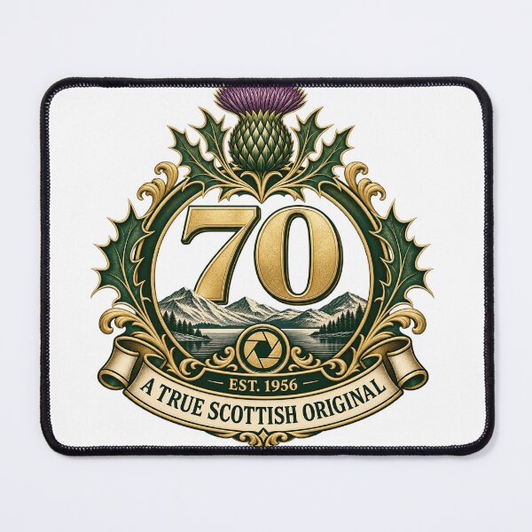 Item preview, 70 years old , a true Scottish original designed and sold by Photogold Photo Gifts.
