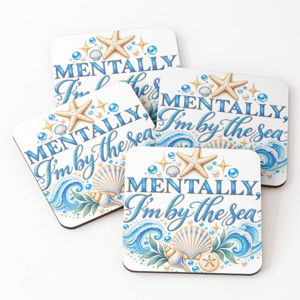 Item preview, Mentally, I'm By the Sea designed and sold by SoftlyElsewhere.