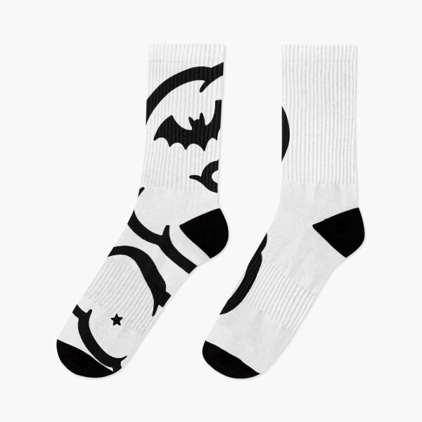 Item preview, Spooky Halloween Letter S Bat Moon designed and sold by remoteart.
