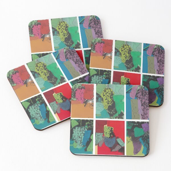 Item preview, Grapes (complete set) (diamond dust) - Print by Andy Warhol designed and sold by stevengrossman.