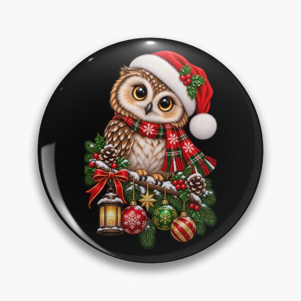 Item preview, Christmas Owl designed and sold by RockitBaby.