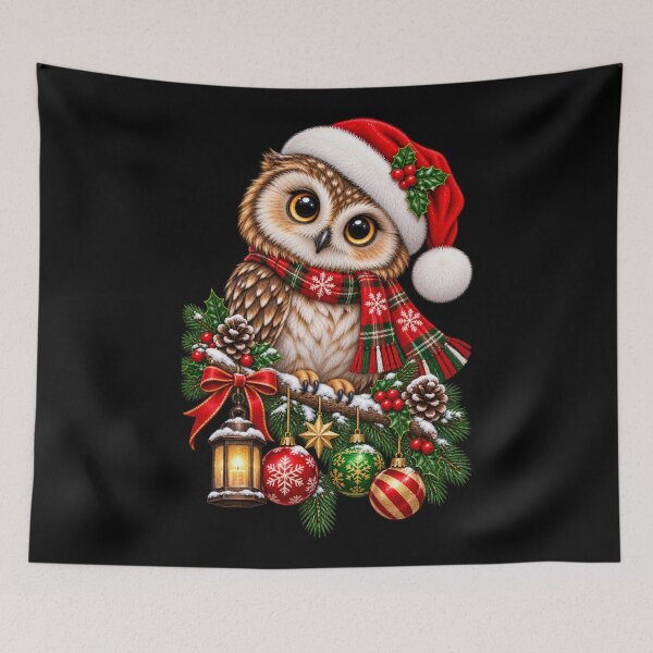 Item preview, Christmas Owl designed and sold by RockitBaby.