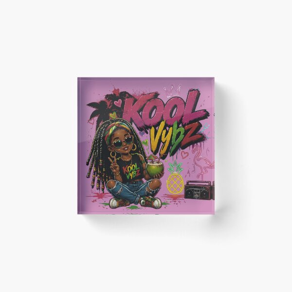 Artikelvorschau, Kool Vybz Tropical Urban Streetwear Afrocentric Chill Vibes Art entworfen und verkauft von digitalbob60.
