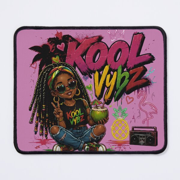 Item preview, Kool Vybz Tropical Urban Streetwear Afrocentric Chill Vibes Art designed and sold by digitalbob60.