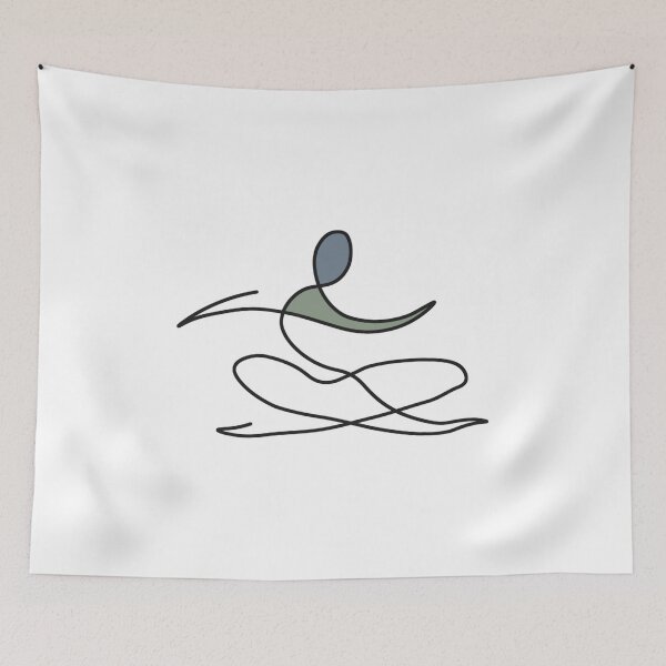 Item preview, Calmness – Meditative harmony with subtle color accents designed and sold by Traumbrise.