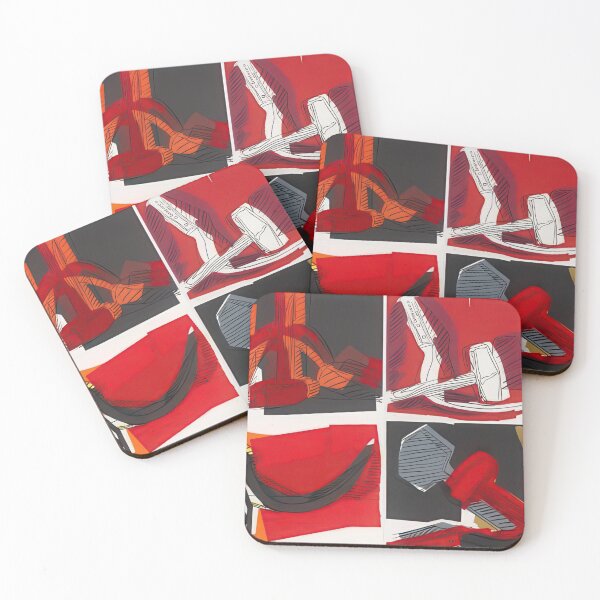 Item preview, Hammer and Sickle (complete set) - Print by Andy Warhol designed and sold by stevengrossman.