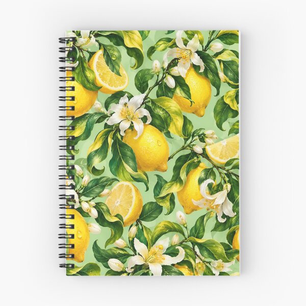 Item preview, Lemon Blossom Botanical Pattern – Citrus Garden Aesthetic designed and sold by IRON SIREN.